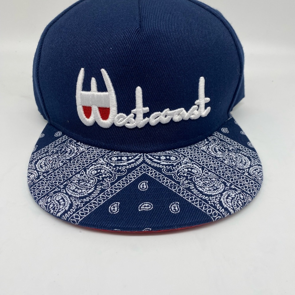 West Coast Blue Paisley Cap